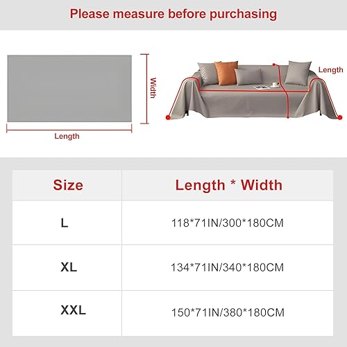 Miniatura 5 de AMWAN Funda de sofá de piel sintética de conejo ultra suave para sofá, cama, larga, gruesa, cálida, esponjosa, para perros, gatos, niños, manta