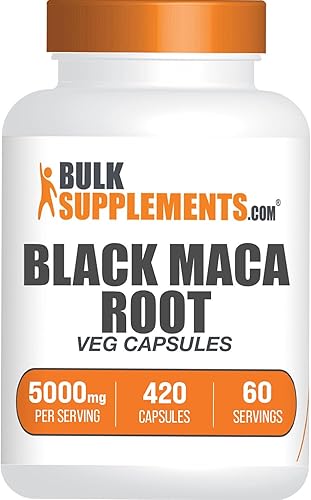 Miniatura 1 de BULKSUPPLEMENTS.COM Cápsulas de raíz de maca negra, suplemento de raíz de maca negra, maca negra para mujeres y hombres, cápsulas de maca negra, 7