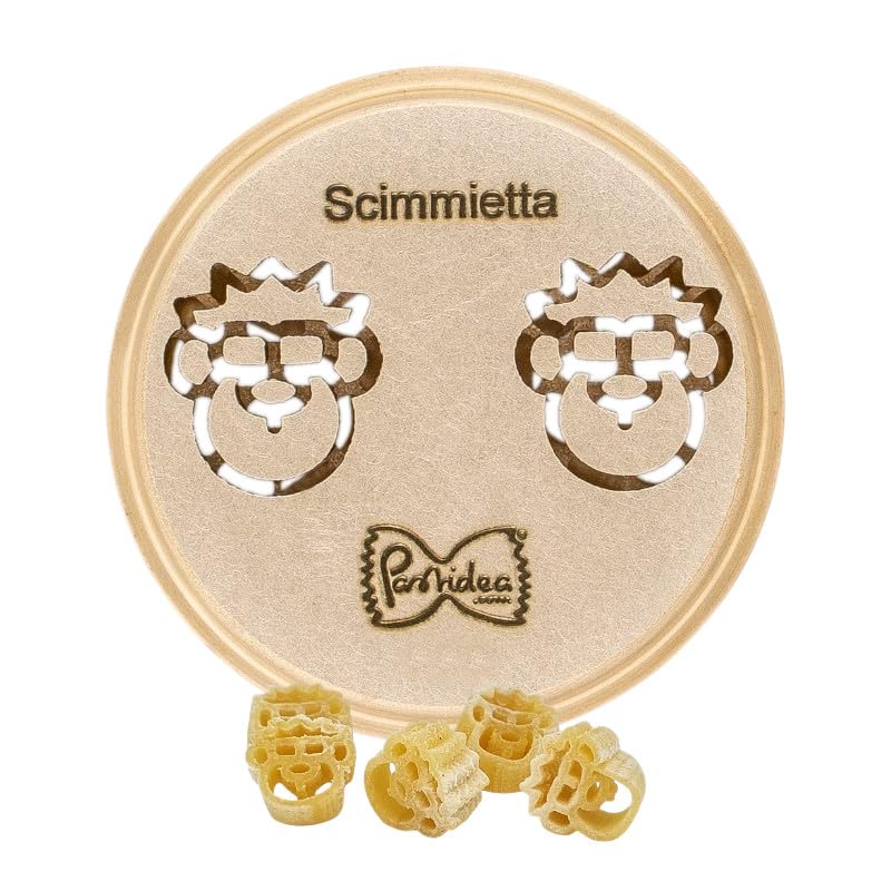 Bronze - Monkey - Compatible with Kenwood Pasta Fresca or with Adapter in Pasta Maker Avance / 7000 Series and Other Pasta Machines