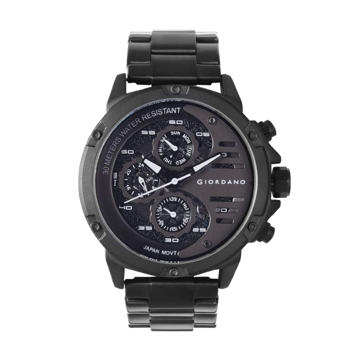 Giordano Stylish Digital Sports Multi-Functional Watch for Men/Black Dial/Water Resistant Watch with Metal Strap Watch for Mens & Boys Ideal Gift for Sports Men - GD-50001 (B0B7X53LQ1) Amazon Price History, Amazon Price Tracker