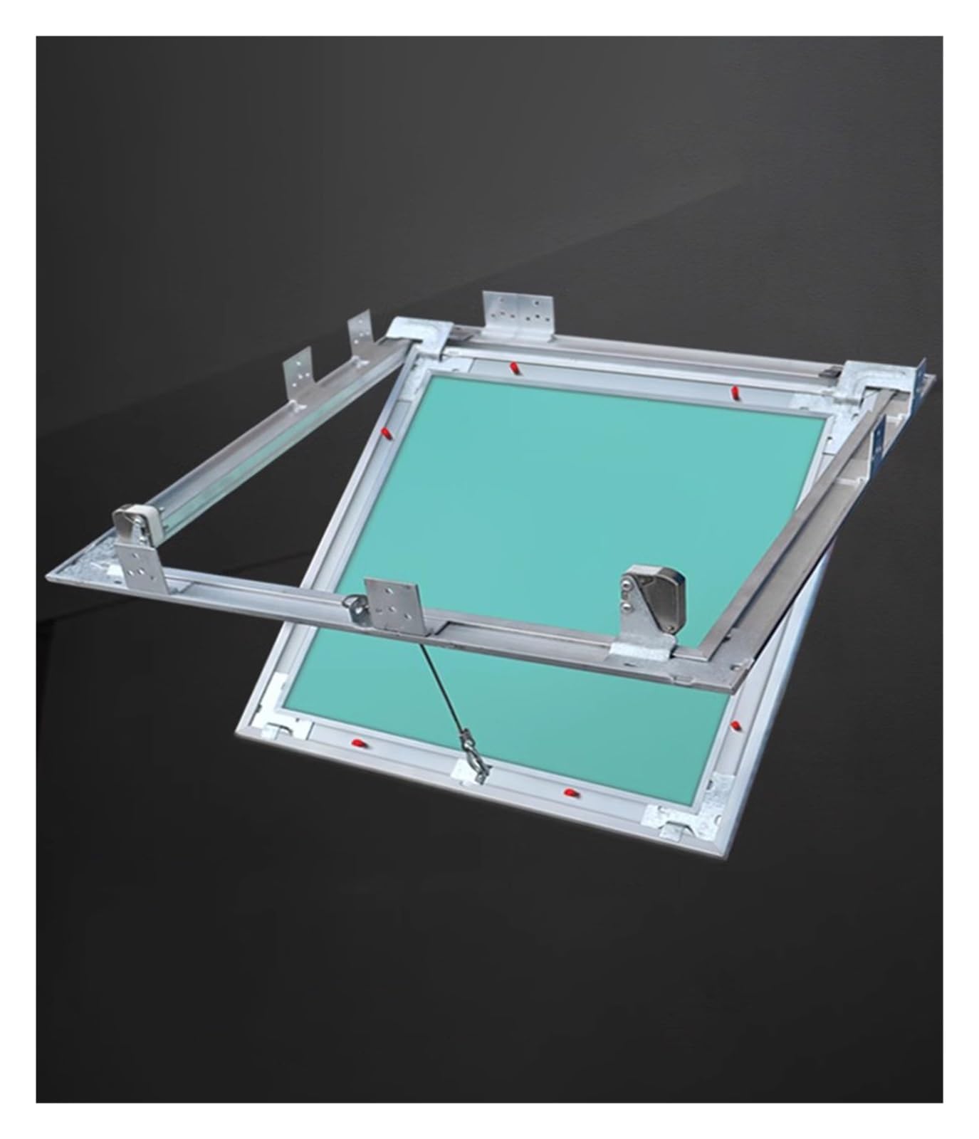Trappe de visite 200x200mm en alu pour plaque de plâtre