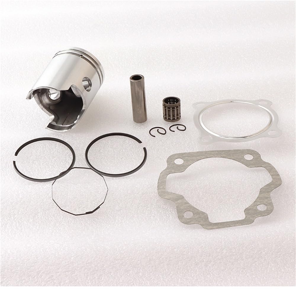 pist. Kit pistone for moto e scooter da 47 mm con anello di guarnizione, perno 12, adatto for motore a 2 tempi PW80 JOG 70 cc 1pe40qmb