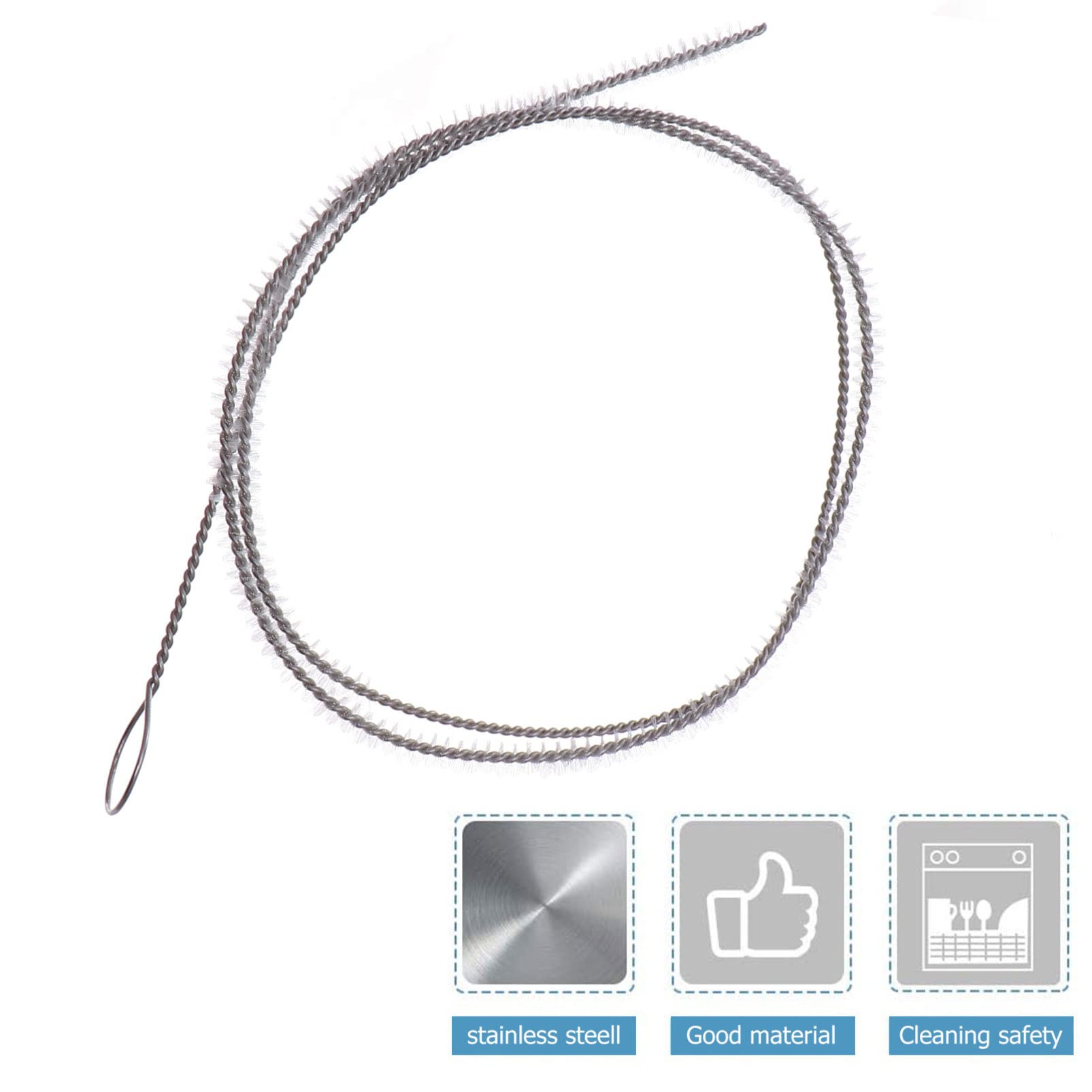 FOMIYES 2 Pcs Test Tube Brush Nylon Cleaner Test Tube Nylon Cleaning Brush Cleaner Nylon Brush Nylon Test Tube Cleaner Nylon Cleaner Brush Test Tube Cleaner Brush Cleaner Brush