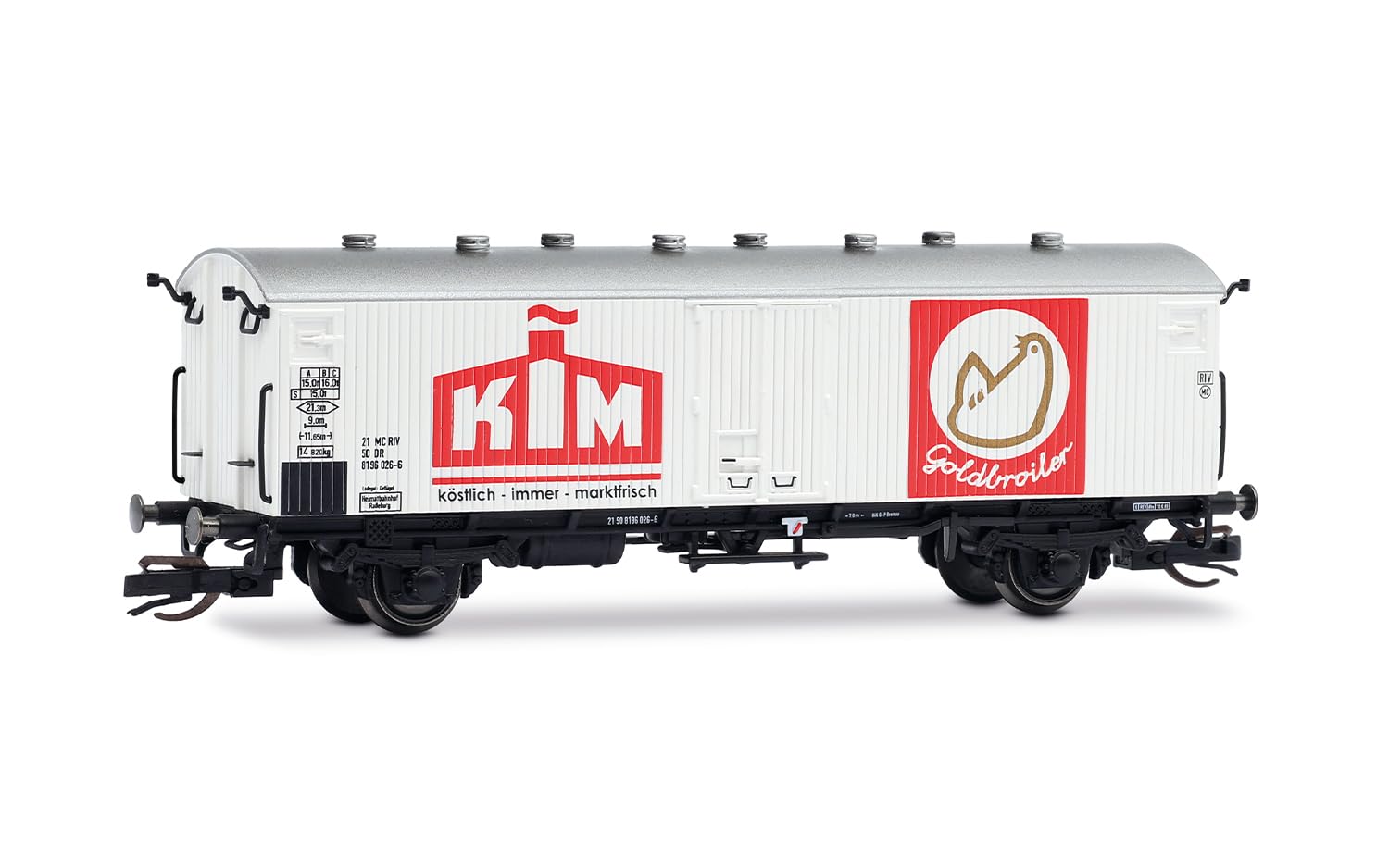 ARNOLD HN9777 DR, 2-axle refrigerated wagon, "KIM Broiler", ep. IV Railway Wagons