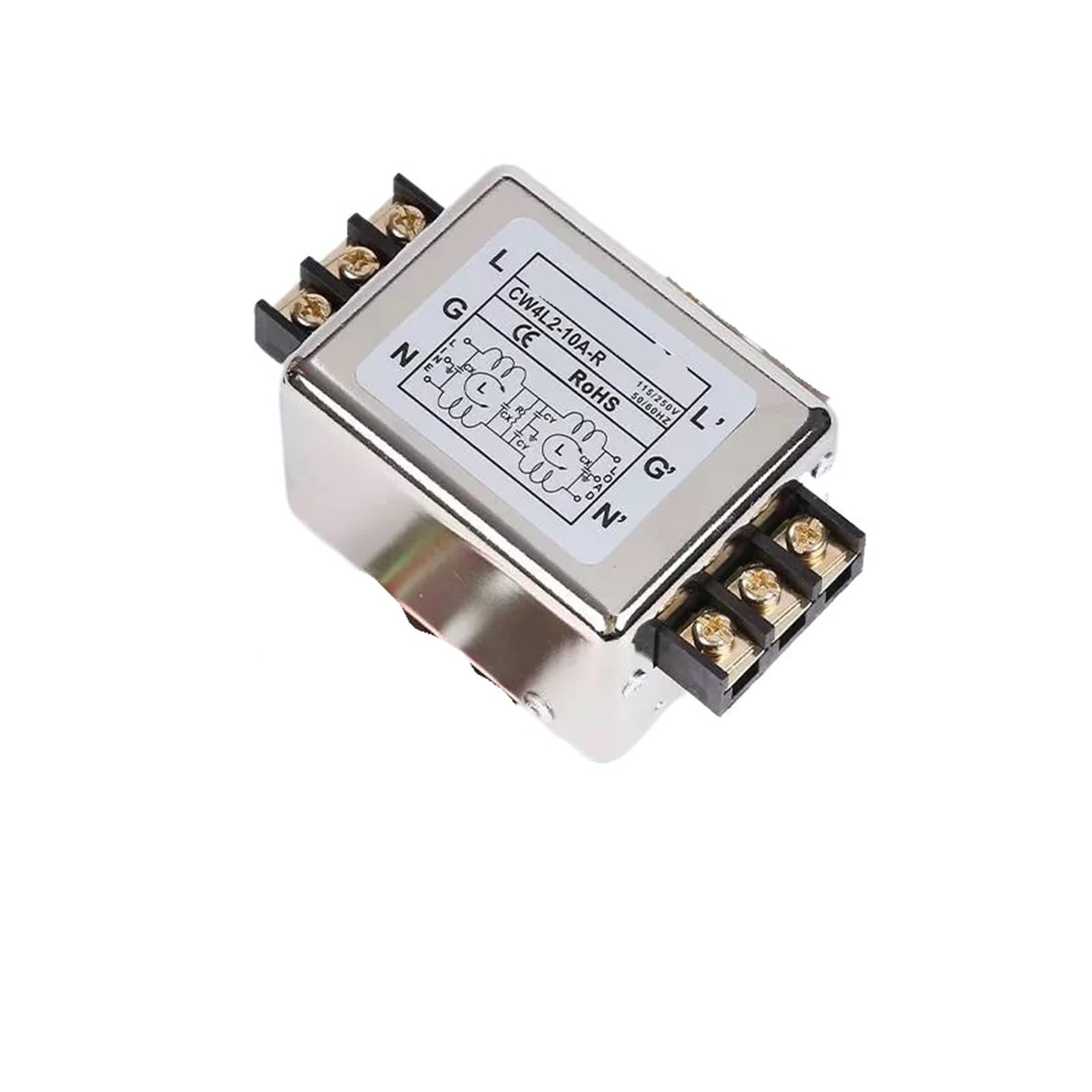 Filtro de potencia bipolar CW4L2-3A/6A/10A/20A/30A-R para solucionar cortes por interferencias