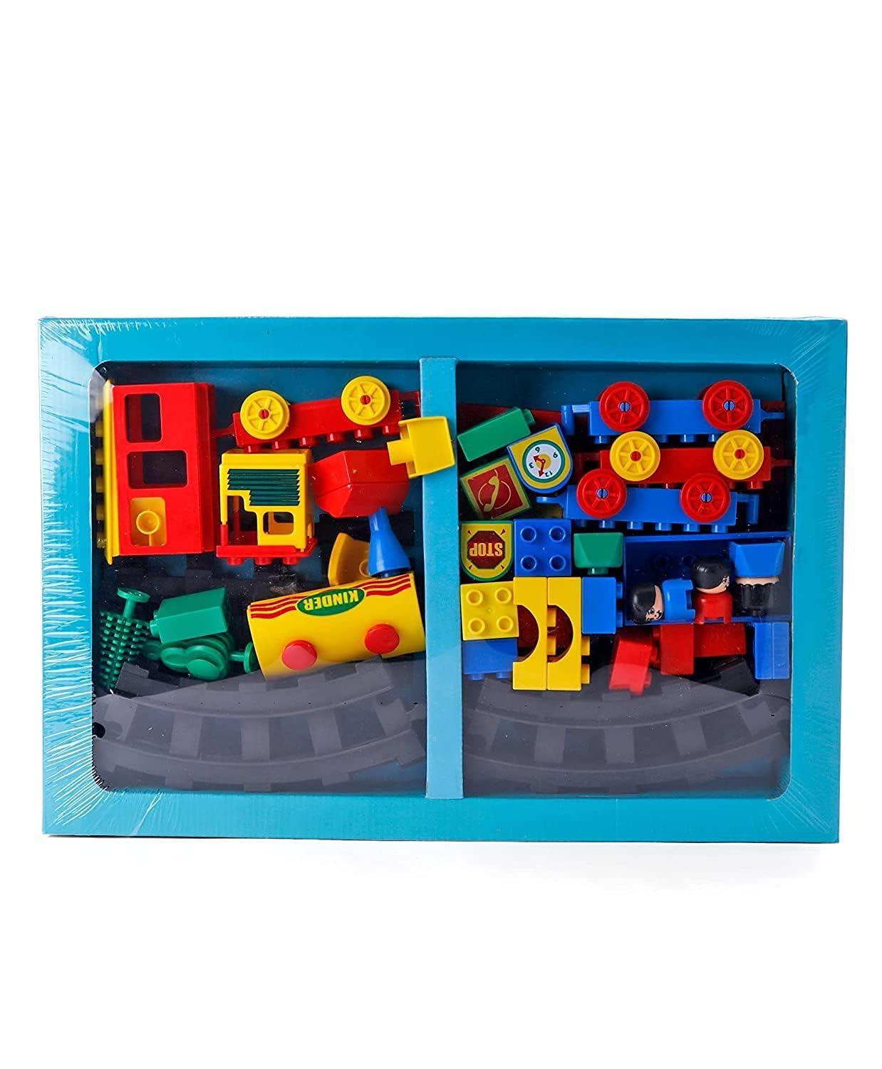 TOYIQ Multicolor Building Blocks for Kids Construct as Per Your Dream with Attractive Windows and Smooth Edges Building Blocks for Kids (PT-0026) 3