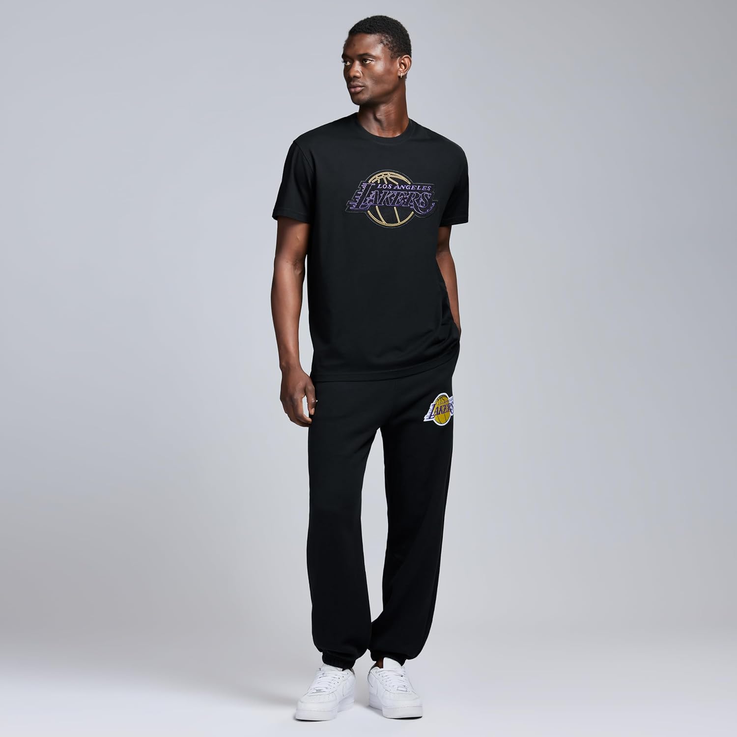 Game 7 NBA Mens Game 7 X NBA Officially Licensed Men's Short Sleeve Oversized Heavyweight Crew Neck Cotton T-Shirt - Image 2