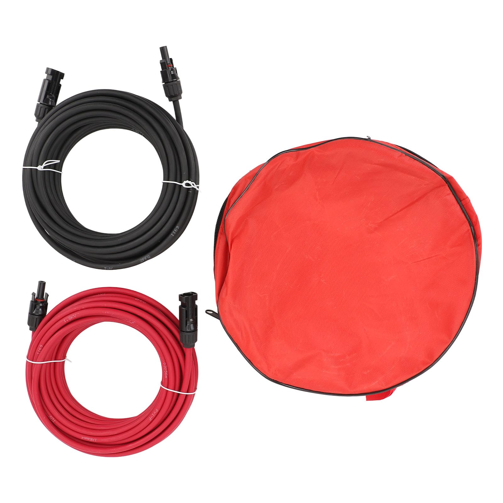 Kabel przedłużający solarny 10 AWG do CHHELIHL, niska strata mocy, przewód z miedzi cynowanej, wodoodporny IP67, łatwy montaż, złącza męskie/żeńskie,