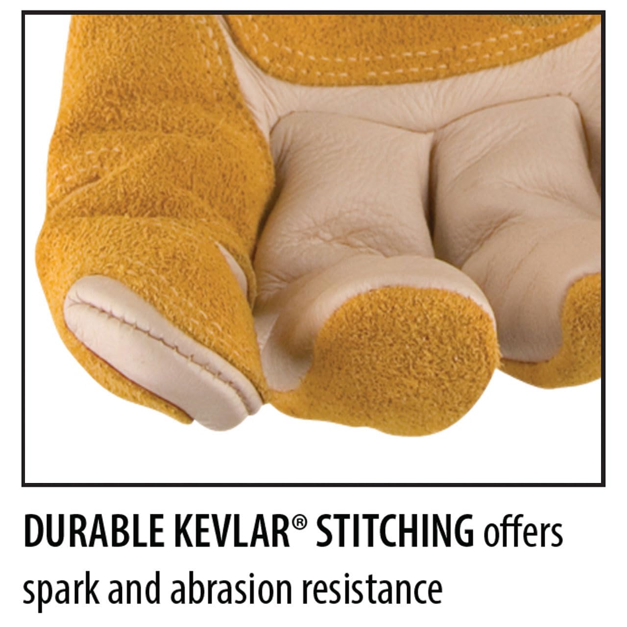 Black Stallion (97SW Versatile Grain Cowhide Palm Drivers Glove