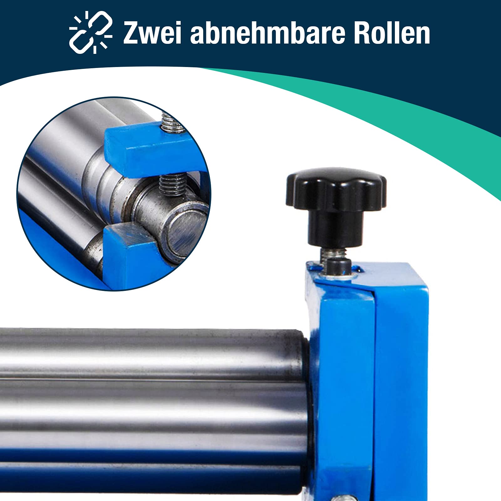 Biegemaschine 300 manuelle Stahlblechbiegemaschine Rundbiegemaschine 2,55mm Blechbiegemaschine