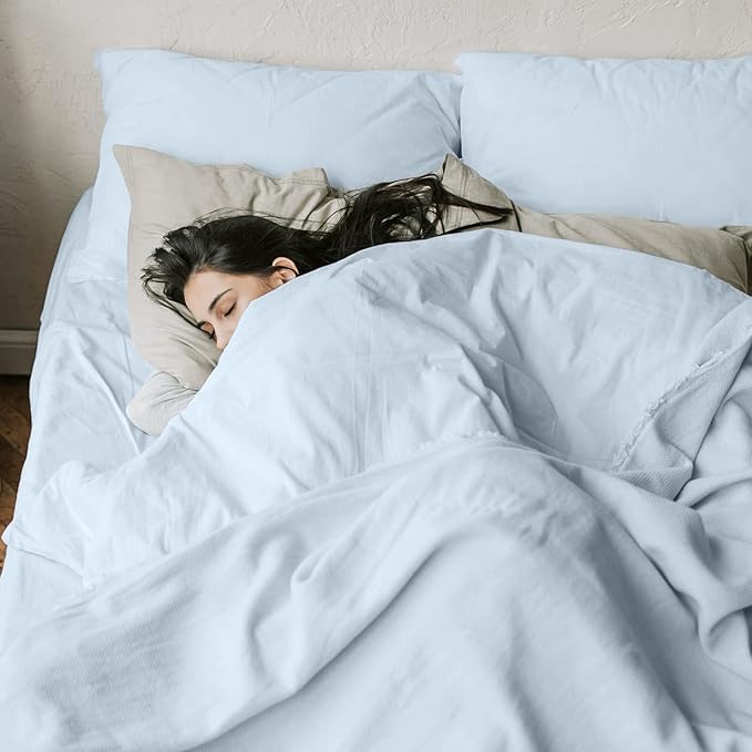 Mayfair Linen Cooling Bamboo Sheet Set, 5 Piece Sheets Set