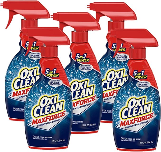 OxiClean Max Force Laundry Stain Remover Spray 12 Ounce