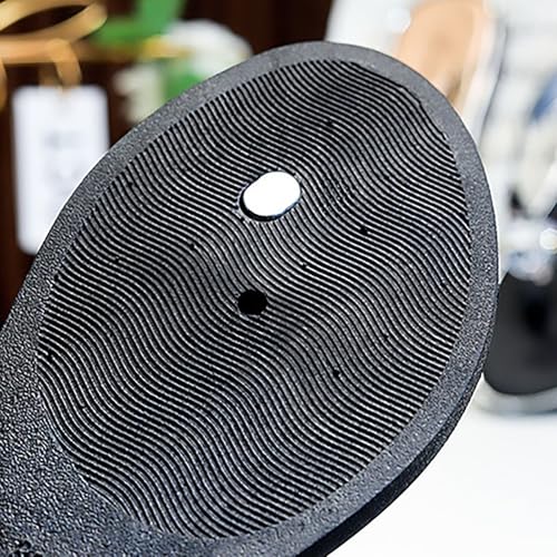 Sandwiched Herringbone Women's Slippers with Rhinestone Beach Shoes Flat Furry House Slippers for Women Closed Toe4