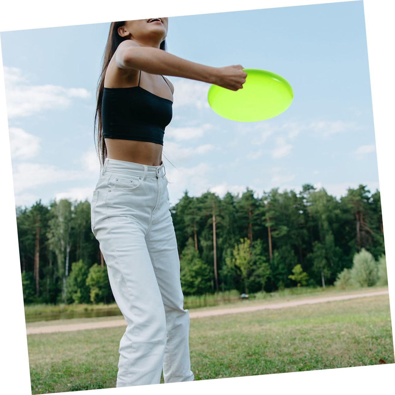 Set di Dischi da Disc Golf 6 Pezzi Pe per Principianti e Professionisti