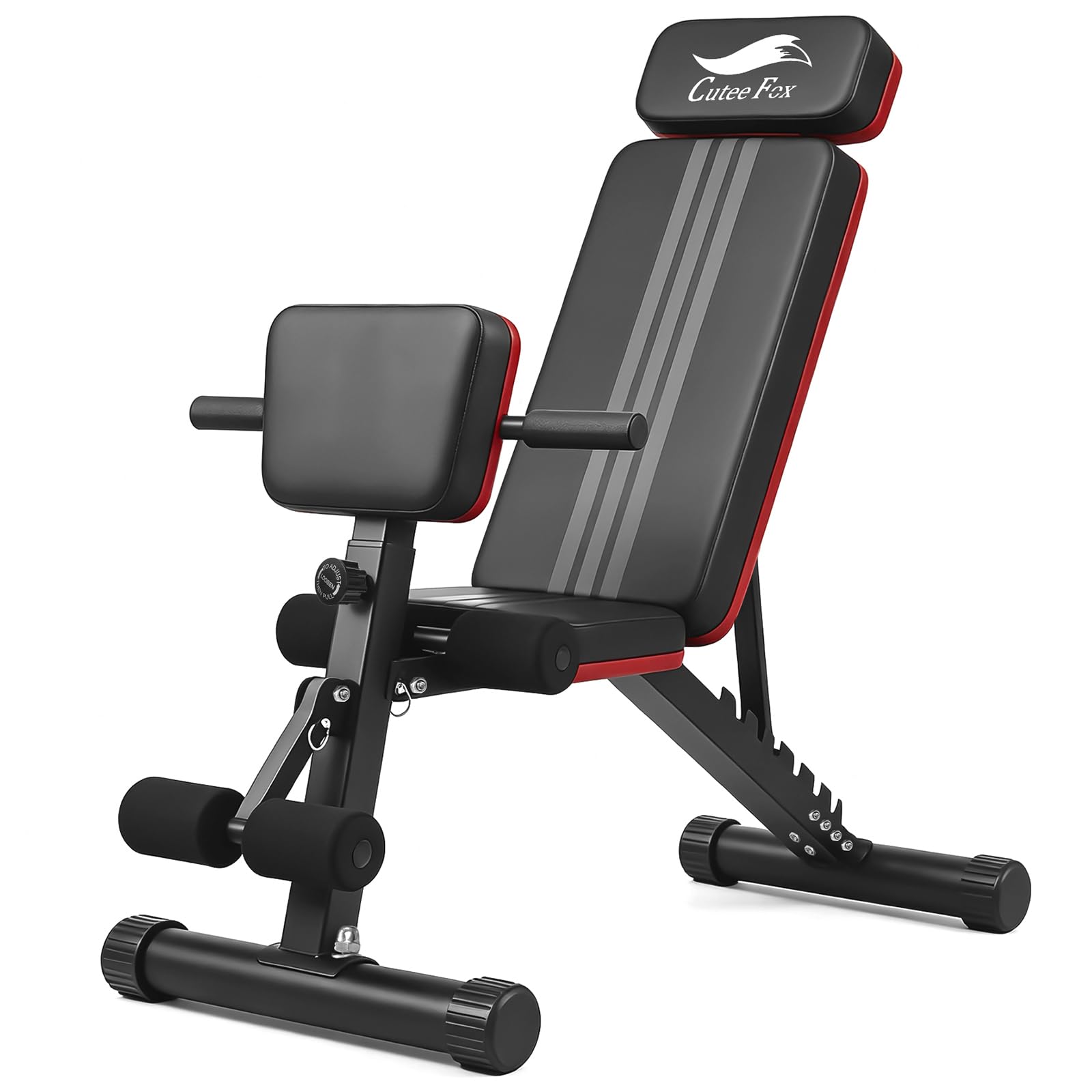 美品 Cutee Fox家庭用トレーニングベンチ 角度調整可 耐荷重500kg Amazon.co.jp: CuteeFox トレーニングベンチ 筋トレ ベンチ【独自設計