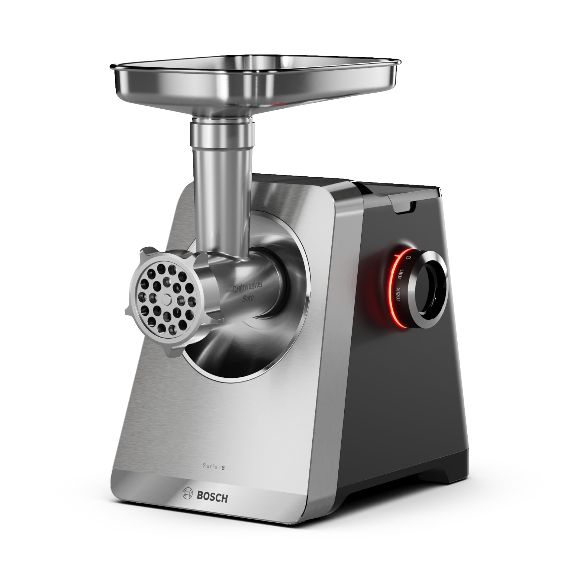 Bosch, Picadora de carne, MultiPower Serie 8, 500W, MFWS840M