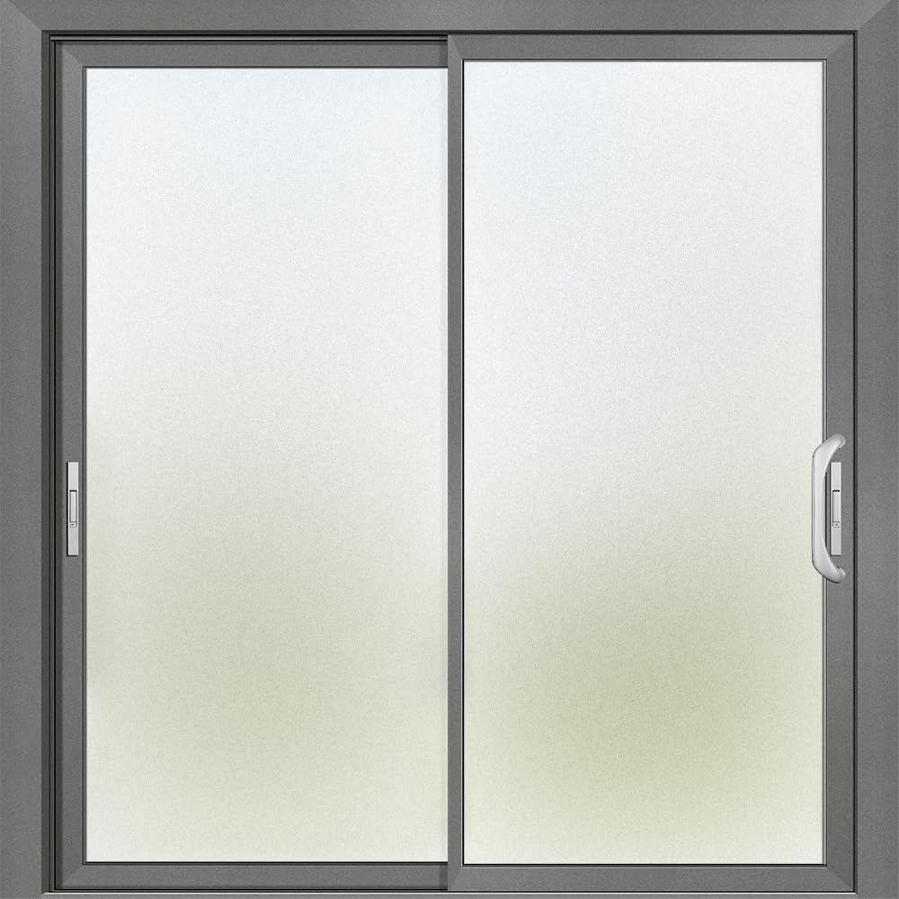 Frosted Window Film Privacy | Opaque privacy film for glass windows | Glass Sticker Anti-UV Static for Office Bathroom Home (Frosted, 90x400cm)