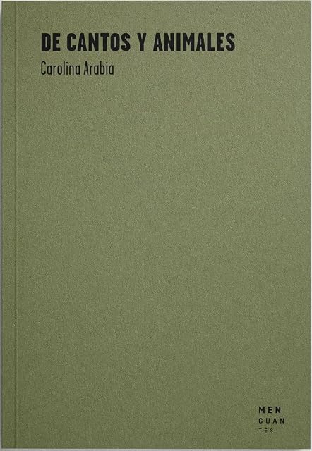 Portada de De cantos y animales