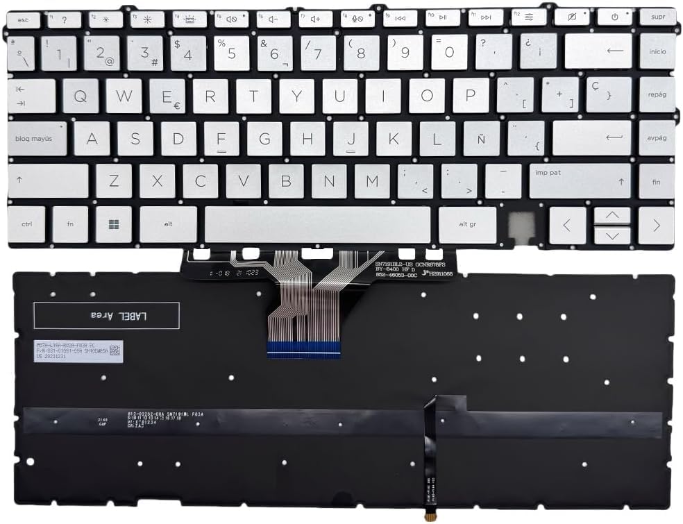 Teclado español para HP Envy 15-es0000ns soluciona fallos teclas