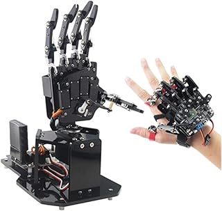 LXSWY robot arm Open source robotic palm robot Bionic robot palm somatosensory (Color : STM32 add glove)