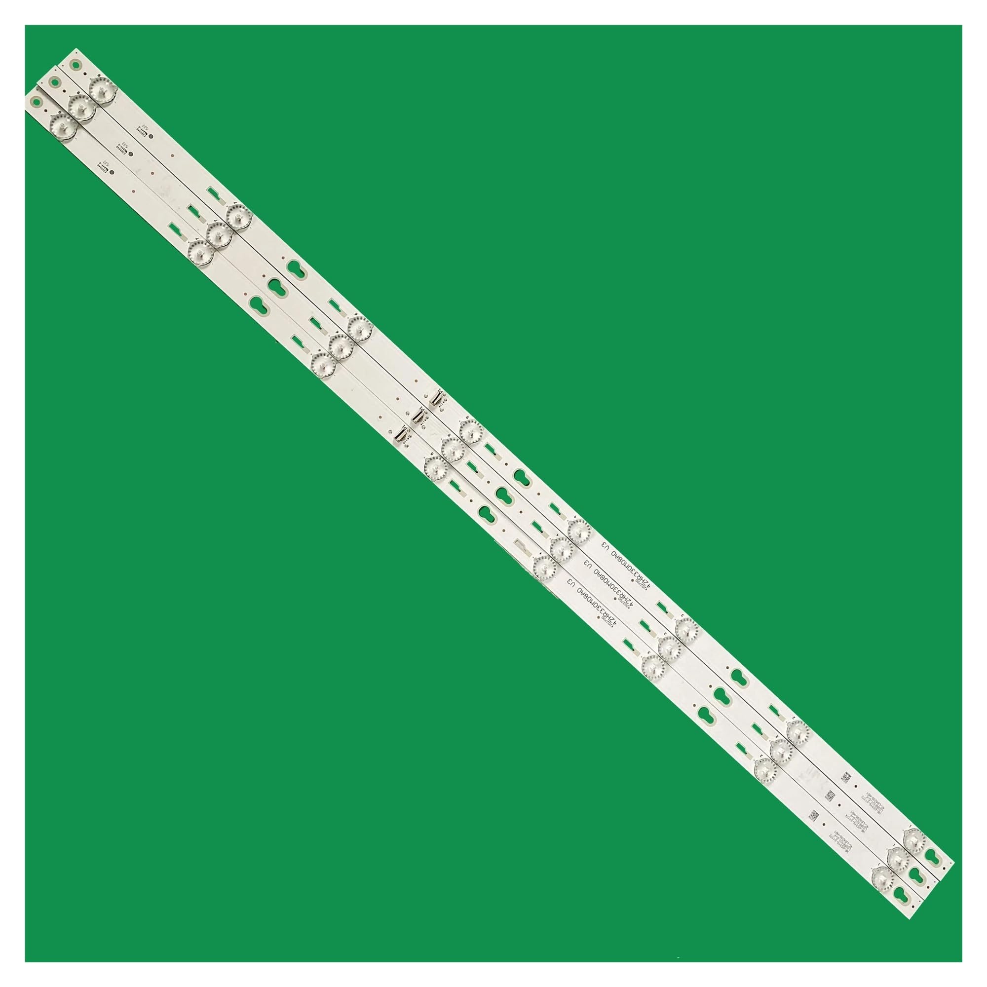 YUEZUYIOU LED Backlight Strips for L42F3303B 42M80A 42S100 42HR330M08A0 V3 4c-lb4208-hq1 Mgs42x(5kit-15pcs)