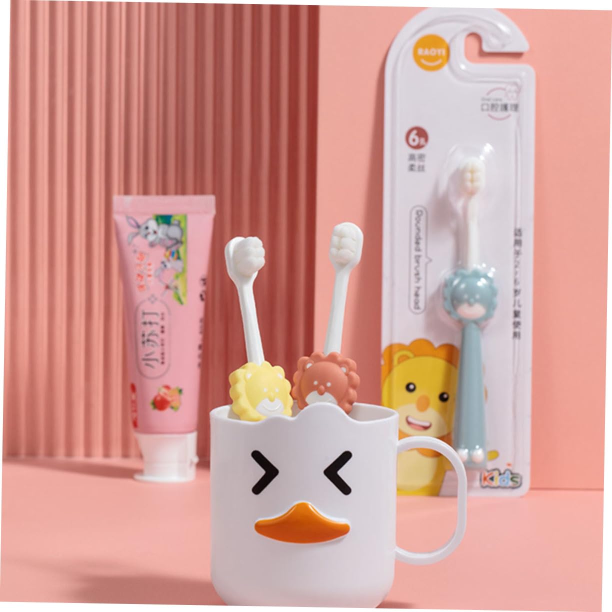 12stücke Teiliges Kinderzahnbürsten Aus Weichen Borsten Ergonomische Zahnbürsten Für Kleinkinder Kreative Cartoon-designs Für Täglichen Gebrauch Geeignet Für Jahre