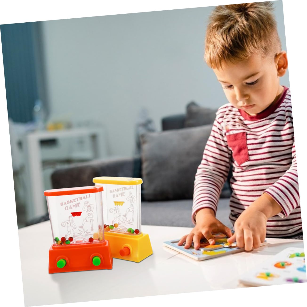 HEMOTON 2Pcs Water Ring Fun Water Ring Playthings for Relief Water Toss Game Present for Parents to Strengthen Bond