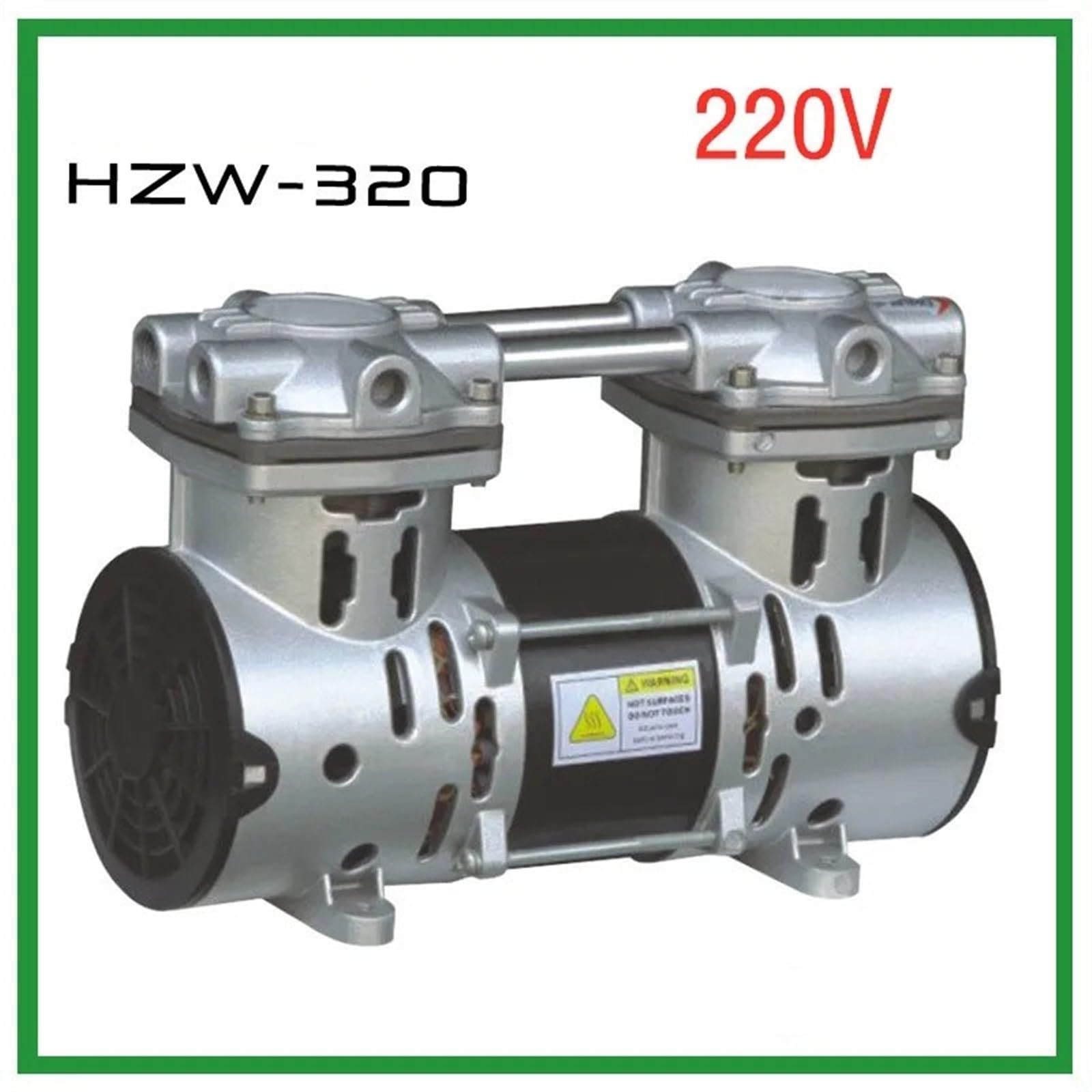 220 V (AC) 8 Bar Hochdruckpumpe 200 l/min Kolbenkompressorpumpe 1200 W 220 V Oilless-Luftpumpe 1 Stück