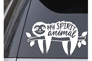 Acrazyfool Decals Sloth is My Spirit Animal