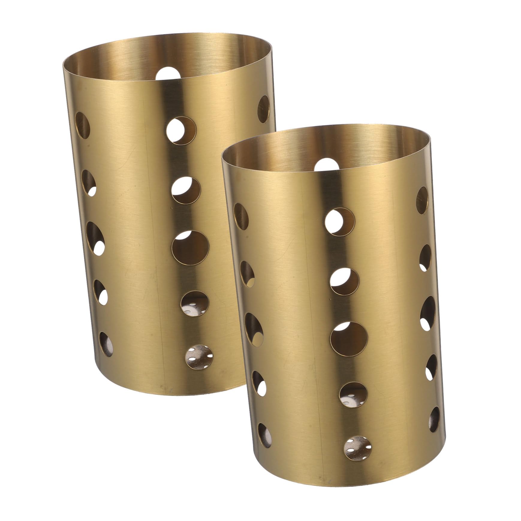 Toyvian Support à Baguettes en Acier Inoxydable 304, Petit Format, Porte-couverts Multifonction, Résistant la Corrosion, pour Rangement Cuisine Domestique, Lot de 2 Pièces, Organisateur