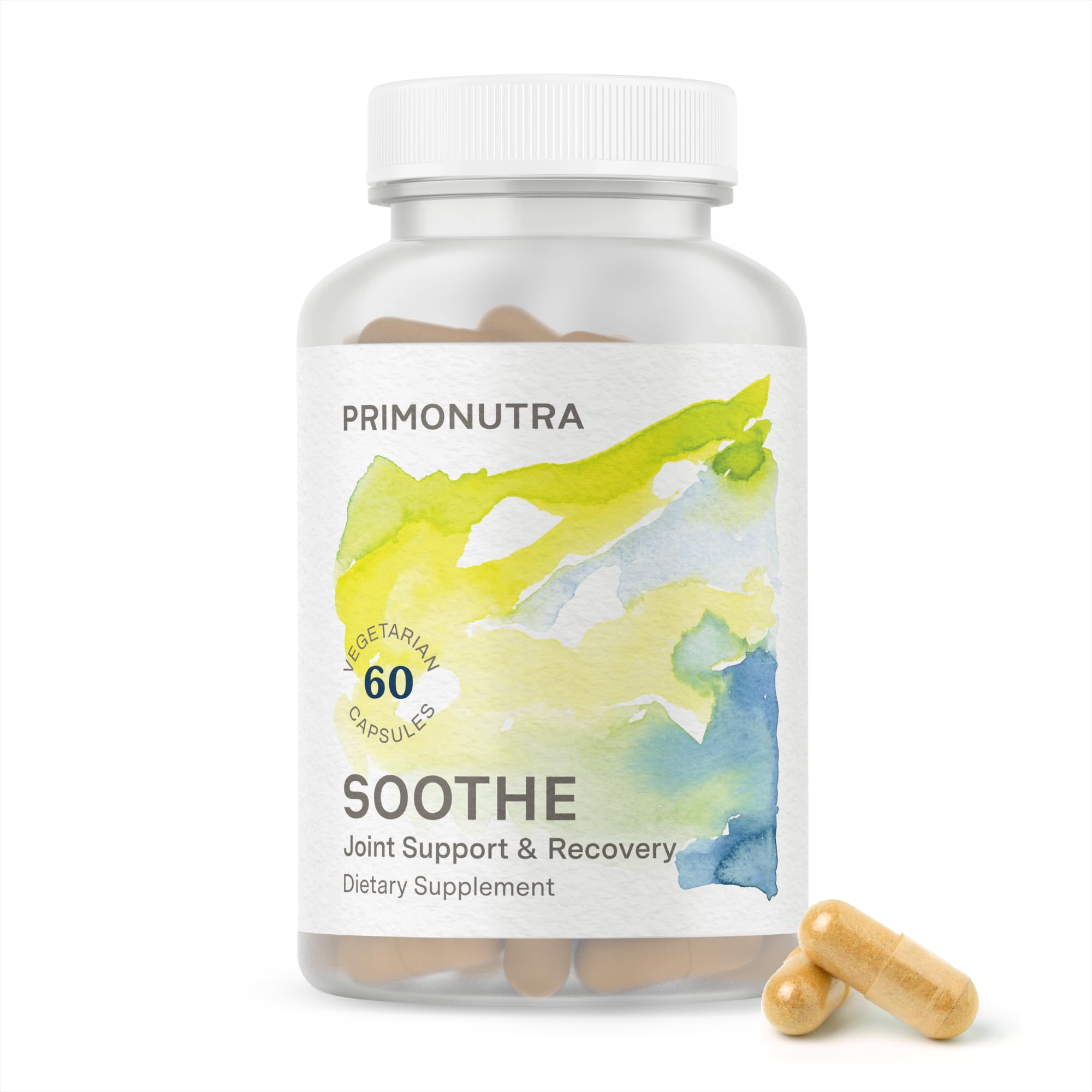 Fast Acting Joint Health Supplement - Liposomal Curcumin, Boswellia serrata, White Willow Bark, Turmeric Supplement with Black Pepper 6-in-1 Joint Support Supplement (60 Capsules)