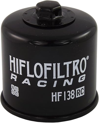 Filtro de aceite prémium Hiflo negro, Filtro para carrera - Compatible con Aprilia RSV4 1000 2009-2016