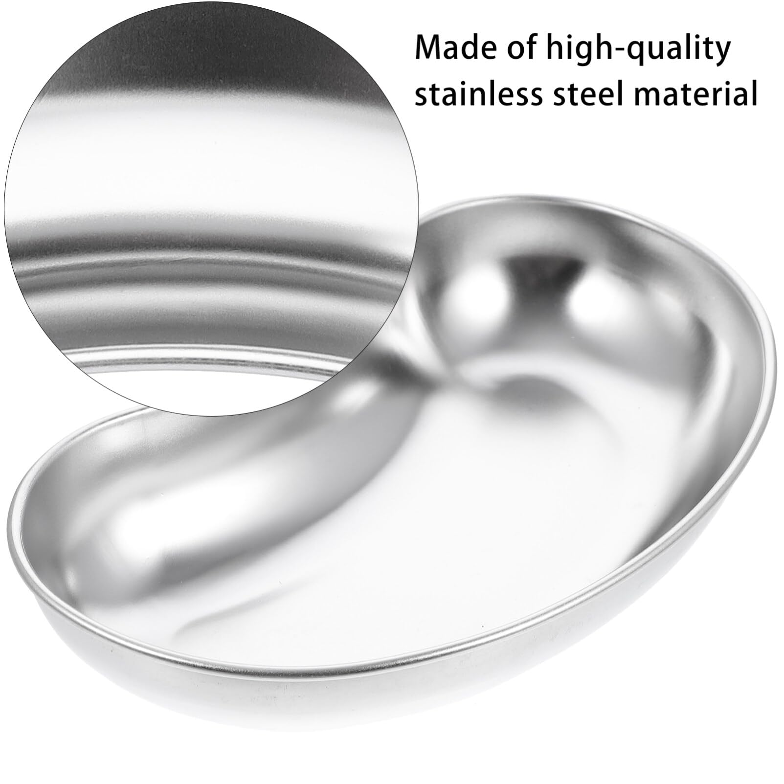 Bandeja de Acero Inoxidable para Riñonera Lavabo Emesis Instrumentos de Laboratorio Dental Quirúrgicas Médicas