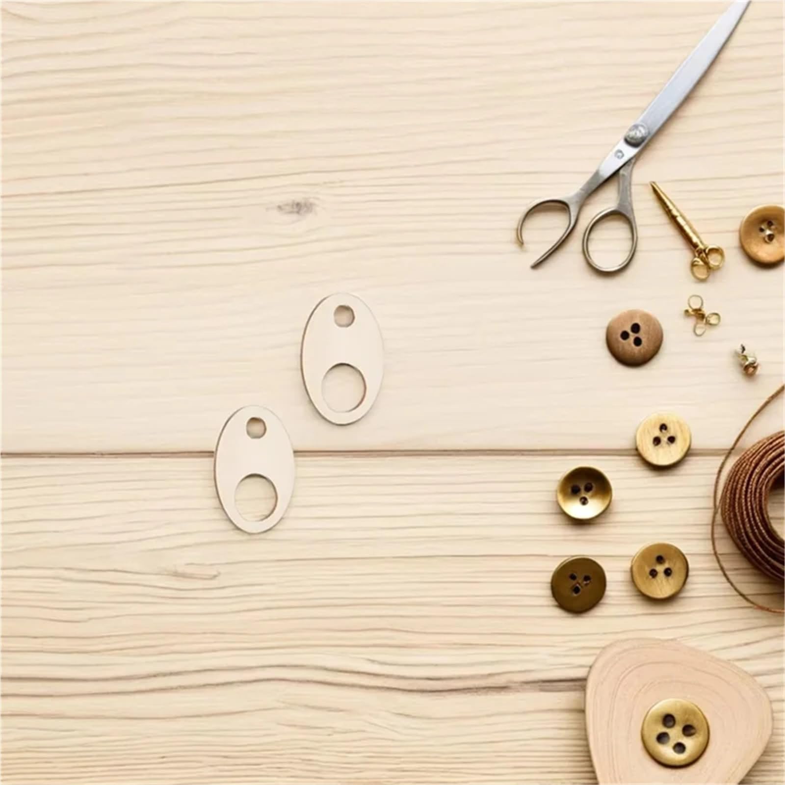Akcesoria do haftu krzyżykowe go 100 szt. Drewniana nić do haftu w kształcie kropli karty do haftu ręcznego Floss Organizer pierścionki DIY przechowywanie szycia