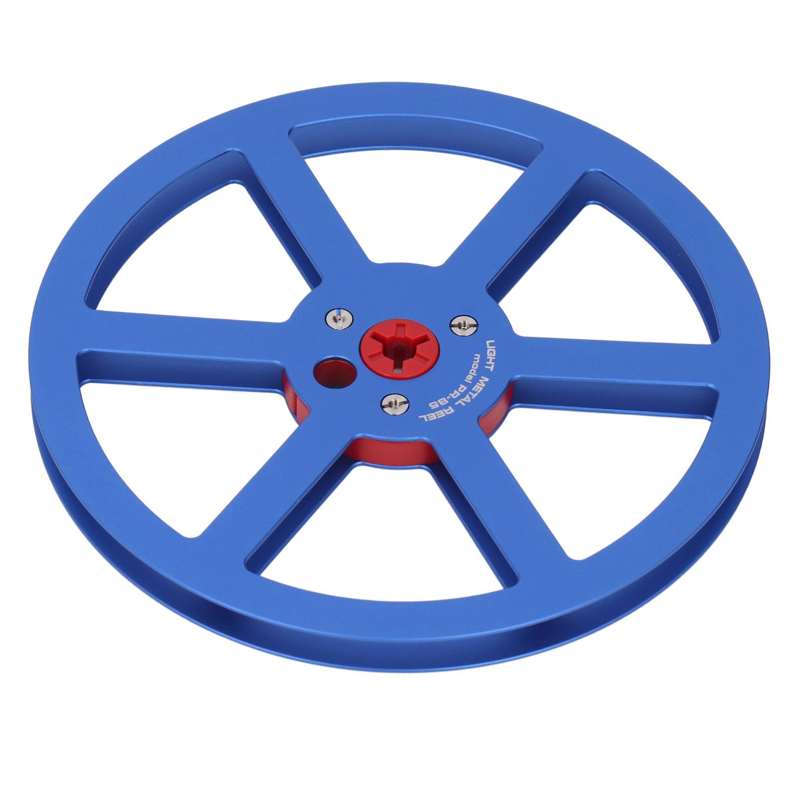 Cocoarm 1/4 7 Pouces Bobine Vide, 6 Trous Alliage D'Aluminium (BLUE)