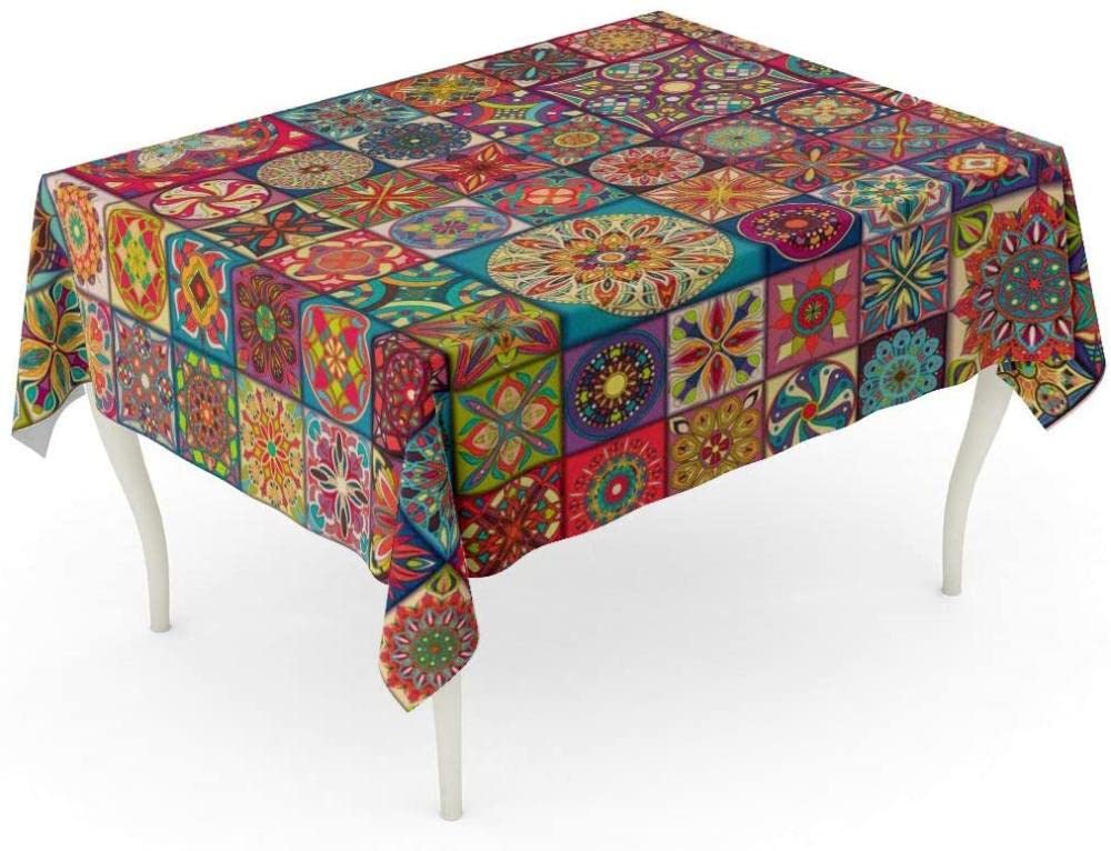 Nappe africaine bohéme patchwork pour retrouver la chaleur des souvenirs de voyage
