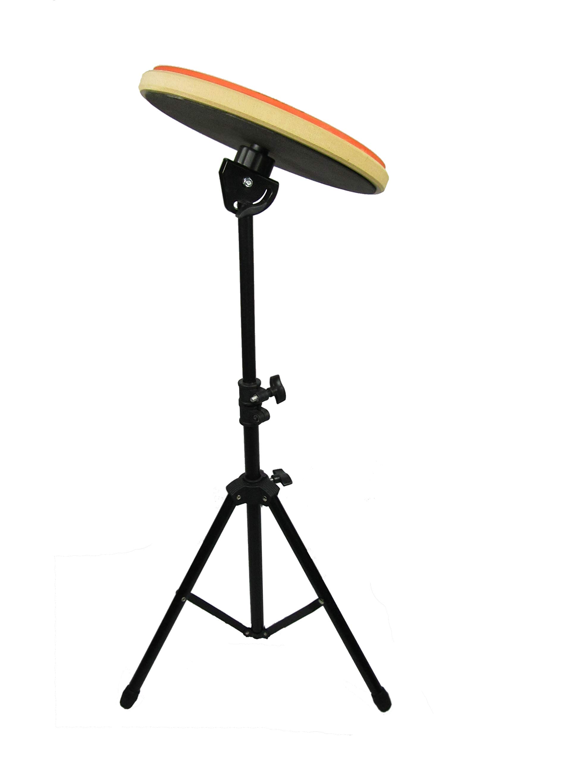 Mozart singal Side Drum Practice Pad 10 inch multicolour with black Stand and Bag - Image 3 thumbnail