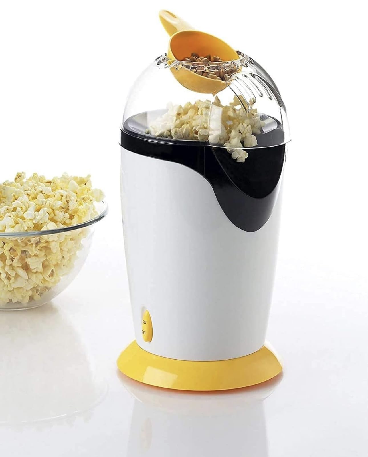 Richtots Premium Aluminum Popcorn Making Machine and Big Home Use Electric Big Popcorn Maker Making Machine Automatic Popcorn Machine Household Electric Instant Popcorn Maker Stylish Design-image-49