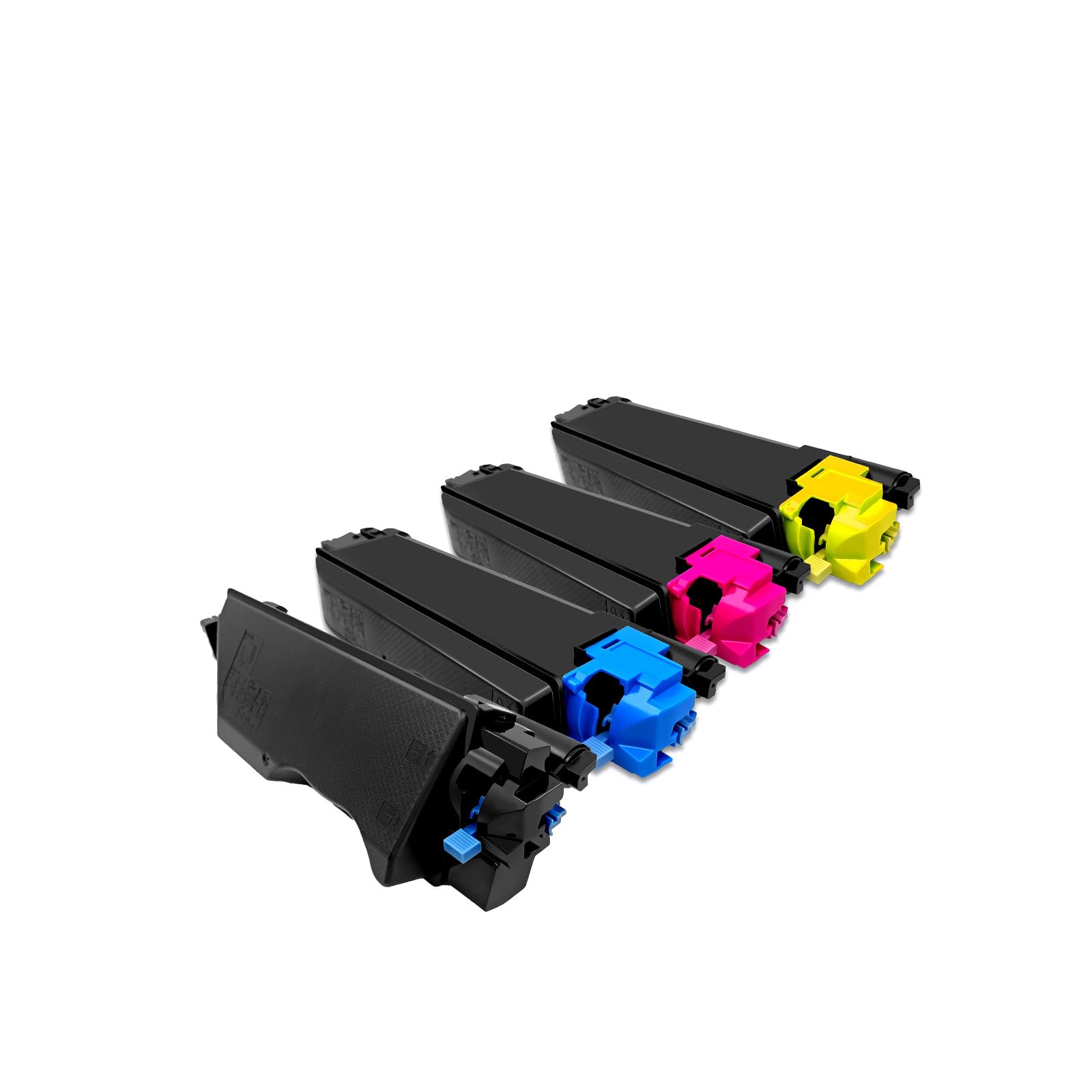 4 opakowania kompatybilnych tonerów TK5270 TK-5270 do Kyocera Ecosys P6230cdn M6230cidn M6630cidn M6230cidn M6230cidnt drukarki 12000 stron do TK5270K 600 stron 5270M TK5270Y