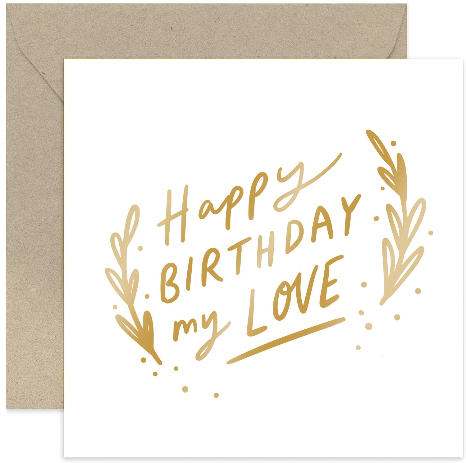 Old English Co. Birthday Card for Boyfriend, Girlfriend, Husband, or ...