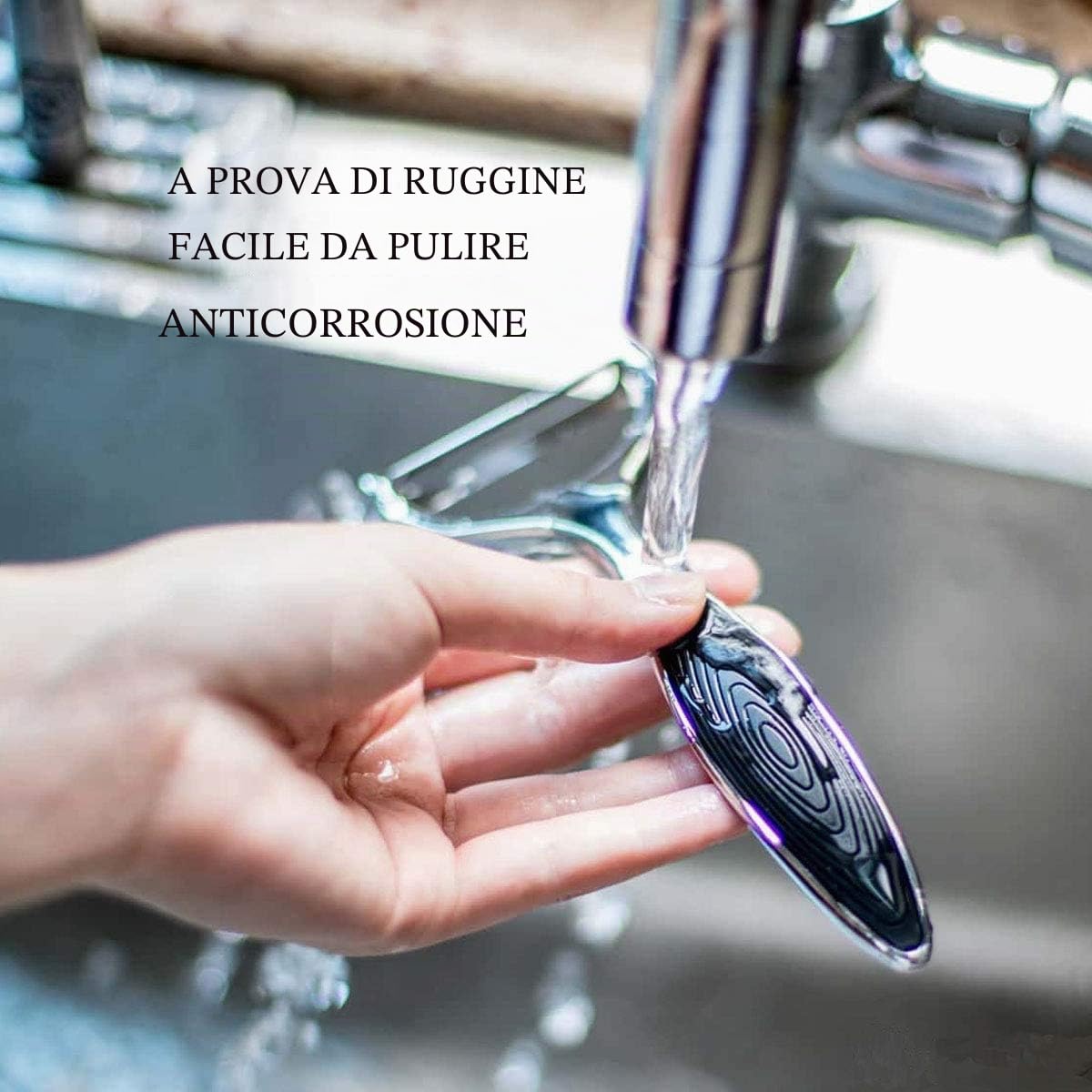 Pelapatate in Acciaio Inox a Forma di Y con Impugnatura Ergonomica e Lama Affilata