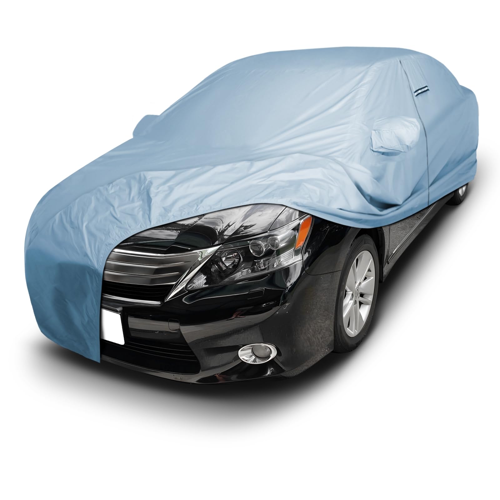 iCarCover Premium Car Cover for 2010-2012 Lexus HS250h Heavy Duty Waterproof All-Weather Automobiles Custom Fit Indoor Outdoor UV Snow Protection Covers with Straps and Bag 7. HS 250h 2010-2012 Sky Gray