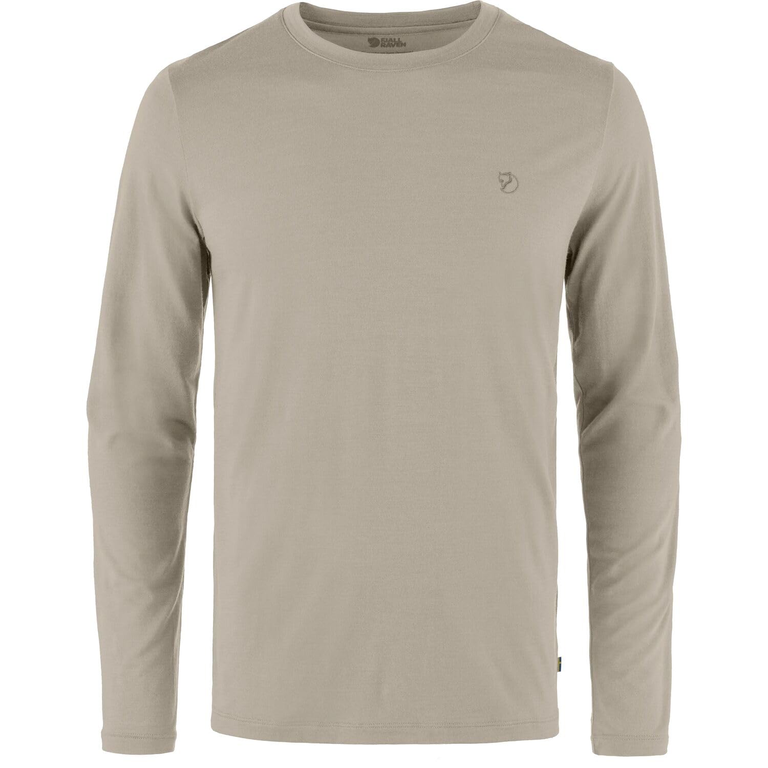 Fjällräven Męska koszulka Abisko Wool LS, Light Fossil, S