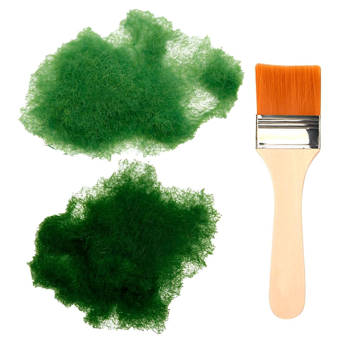 Modélisme Ferroviaire Flocage Vert Clair 60 G Livré avec 1 brosse à outils