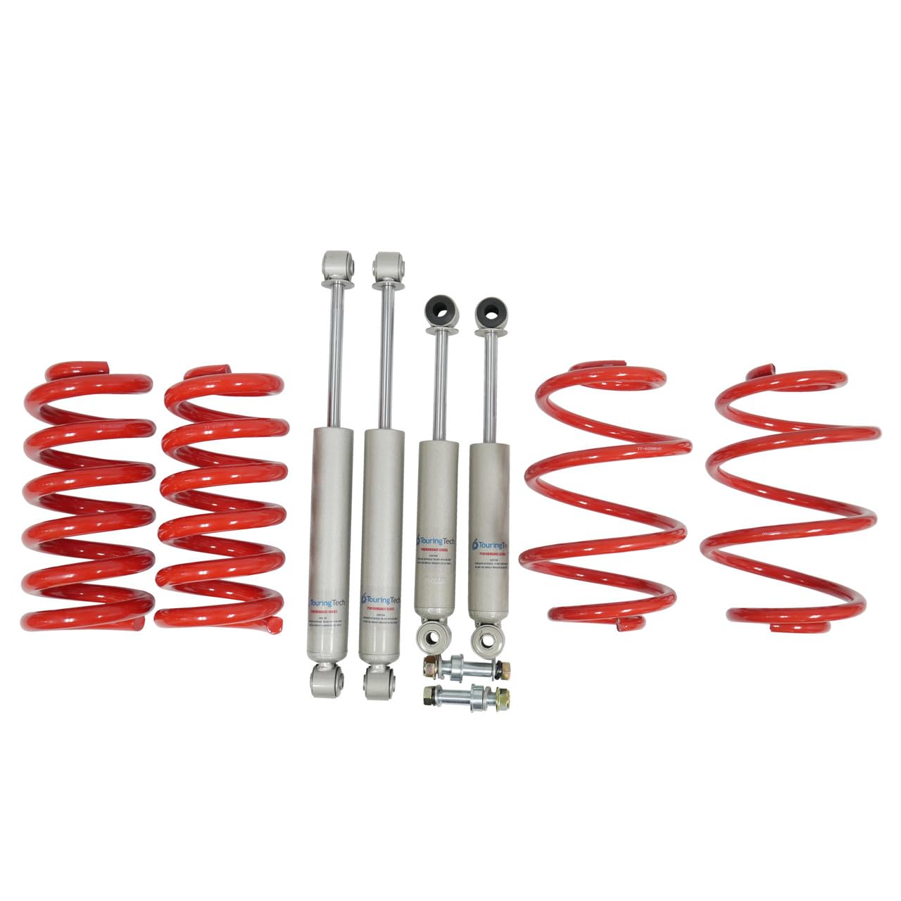 Lowering Drop Coil Springs 2"F/4"R + Shocks Kit For 60-72 Compatible with C10 Truck