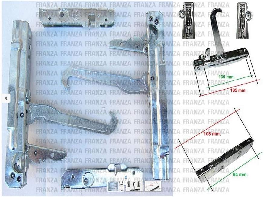 2 X Hinge Bushes For Rangemaster, Falcon, Mercury & Cornufé Oven Doors - Foto 10