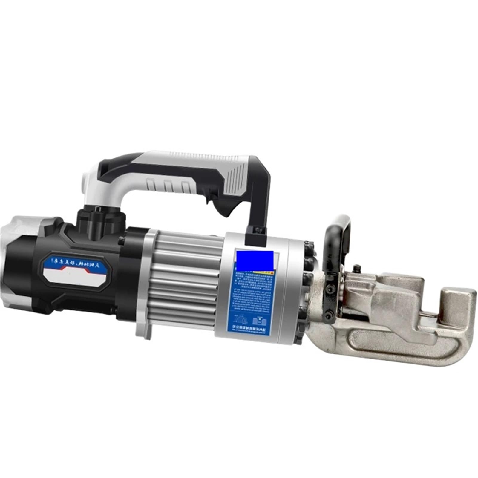 Gqnblvhzupdm Upper Handle Rebar Bender, Electric Hydraulic Steel Bar Bending Machine Bender 4-16Mm Rebar Tool Straightening(Upper Handle)