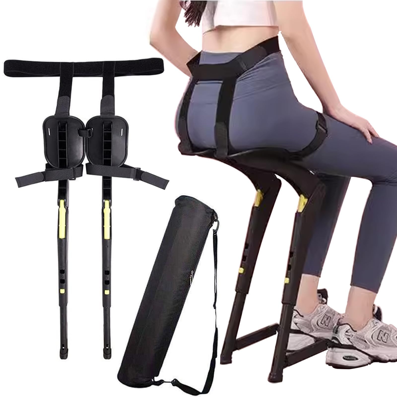Chaise pliante portable réglable pour soulager le dos en randonnée