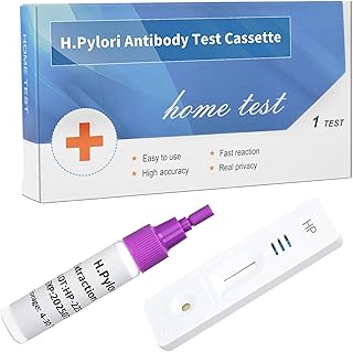 Helicobacter Pylori Stool Test Kits, H. Pylori，h. Pylori Stool (Antigen)10-15 Minutes of Quick Home Testing, The Result is Highly Accurate, Easy to Read and use