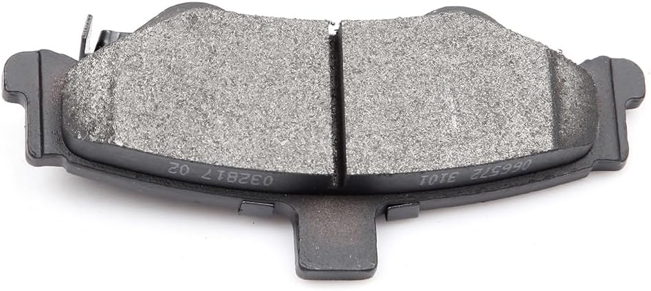 LSAILON [D750] Rear Semi-Metallic Disc Brake Pads Set For Chevrolet Camaro 1998-2002,For Pontiac Firebird 1998-2002 [4PCS]